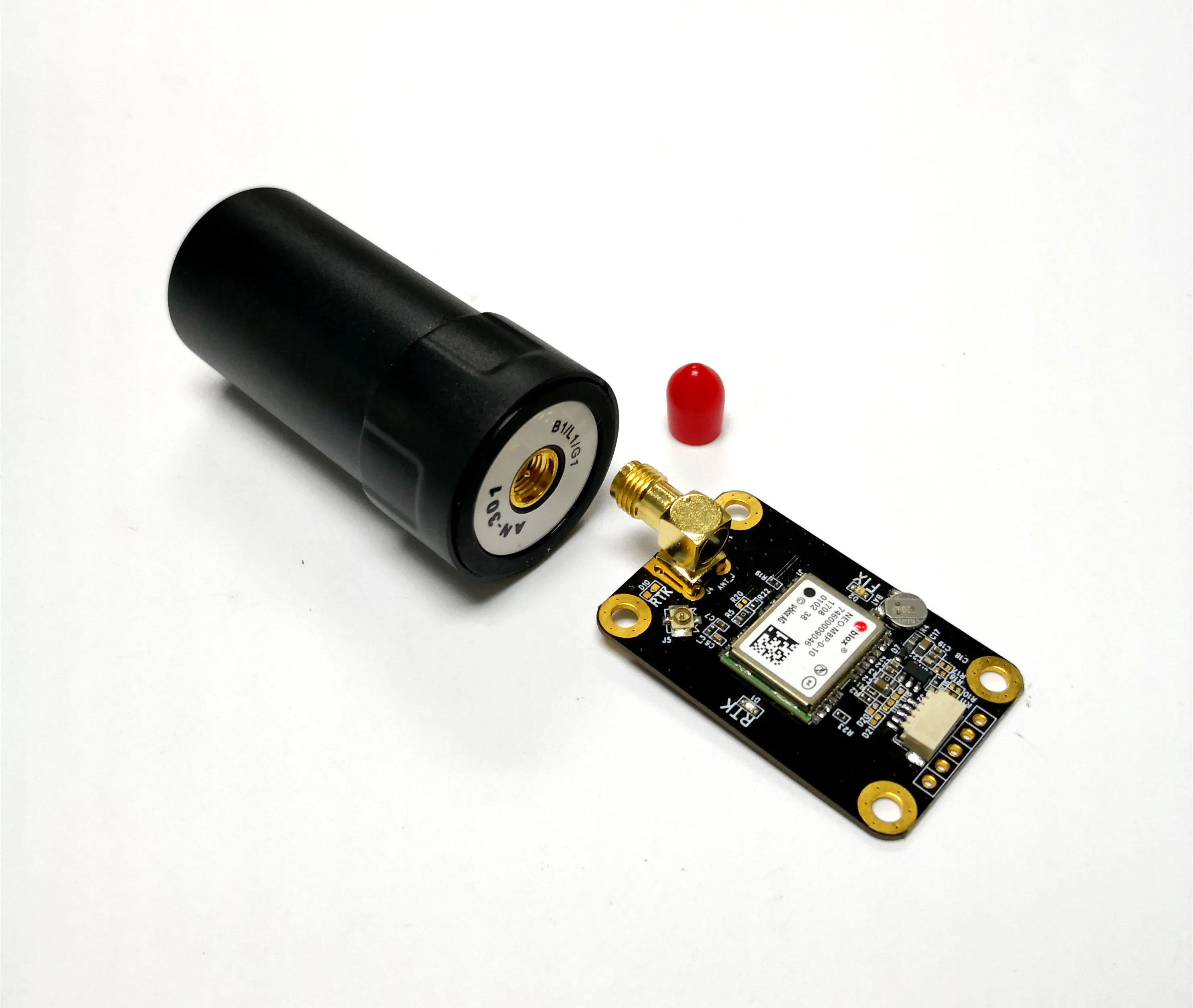 

For M8P high-quality RTK module board RTK antenna module unmanned vehicle module four-arm helical antenna