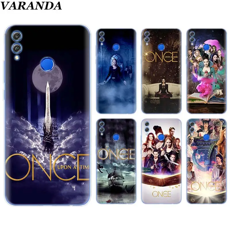 

Once Upon A Time Soft TPU Cover Case Coque for Huawei Honor View 20 Y6 Y7 Y9 8X 8C 8S 8A 9 10 Lite 20i 2019 Silicone Case