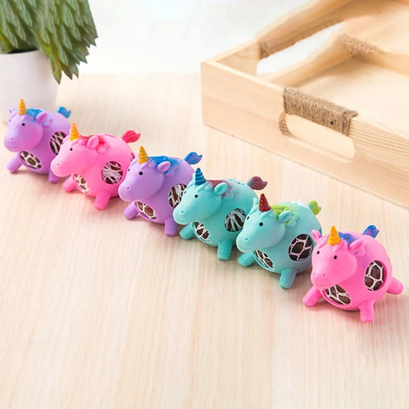 

1pcs New Antistress Unicorn with Obreez Balls Mini Squishy Novelty Funny Ball Relieve Pressure Wreak Squishy Anti Stress Toy