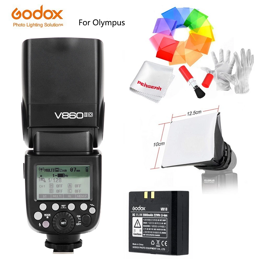 Godox Speedlite Strobe V860iio V860iio For Olympus Panasonic Lumix