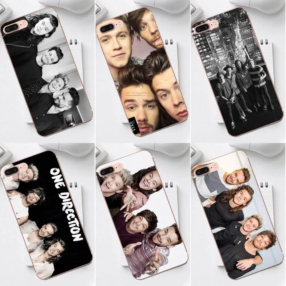 1d музыкальная группа One Direction Harry для iPhone 4 4S 5 5C SE 6 6S 7 8 Plus X XS Max XR Galaxy A3 A5 J1 J3 J5 J7 2017 TPU Art