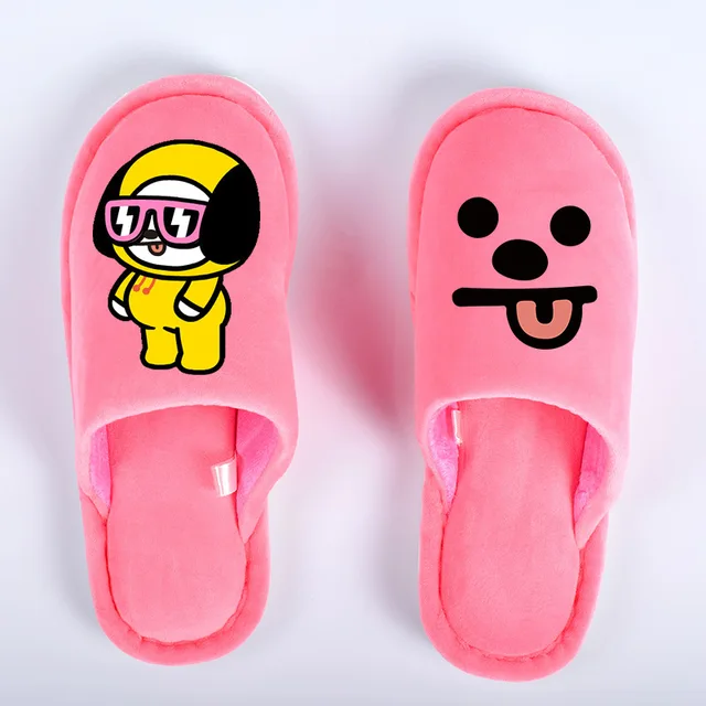 Bt21 Periphery Shoes Cartoon Lovely Cotton padded Shoes Bt21 Periphery Shoes Cartoon Lovely Cotton padded Shoes