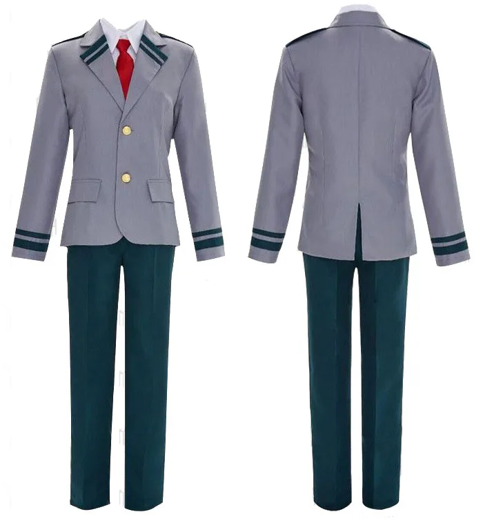 Cosroad Boku no Hero Academia Cosplay Costume Uniform Midoriya Izuku Todoroki Shoto Ochaco Uraraka Men Women School Uniforms0 (4)