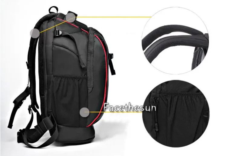 DSLR SLR Camera Travel Backpack Bag Carden K7-8