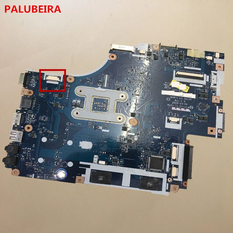 Материнская плата PALUBEIRA для ноутбуков Acer aspire 5551 5552 DDR3 бесплатная