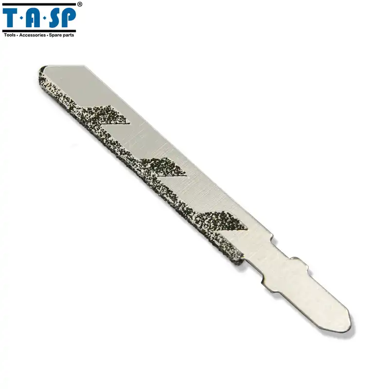 5PC Diamond Coated Jig Saw Blade 3" 76mm for Granite Cutting T-shank Grit 50 5PC Diamond Coated Jig Saw Blade 3" 76mm for Granite Cutting T-shank Grit 50
