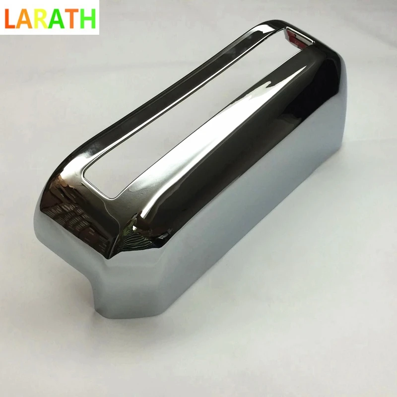 Car body detector ABS chrome back Rear license frame plate trim bumper For Toyota Prado FJ150 2010 2011 2012 2013 2014 2015 2016 |
