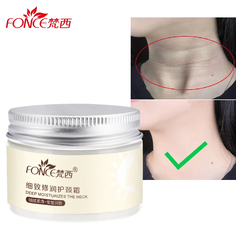 

Fonce Neck Mask Neck Cream Skincare Anti wrinkle Skin Whitening Plant extracts Moisturizing Nourishing Firming Neck Care Women