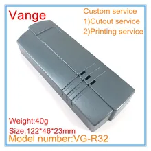 1 шт./лот прессформа Экструзионная оболочка коробка 122*46*23 мм ABS пластик diy корпус прибора шасси для системы безопасности модуль продукта