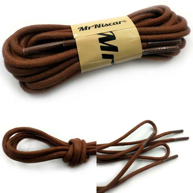 waxed shoe laces
