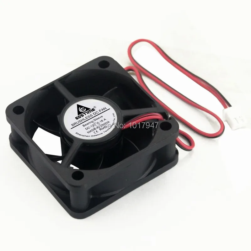200 шт./партия Gdstime DC 12 В 2Pin 50 мм 5020 50x50x20 охлаждения Cooler канал вентилятор|flow fan|cooling fan