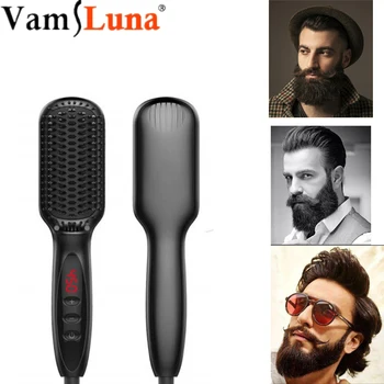 

Straight Hair Comb Ceramic Negative Ion Straight Hair Splint Hair Care Comb Men's Beard Moulding Comb