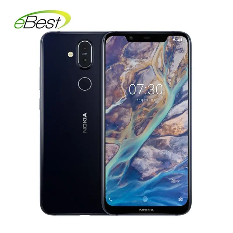 Смартфон NOKIA X7 Android 4G LTE, 6,18 дюймов, FHD Snapdragon 710, 2,2 ГГц, четыре ядра, 4 ГБ/6 ГБ ram, 3500 мАч, мобильный телефон с функцией распознавания лица, OTG