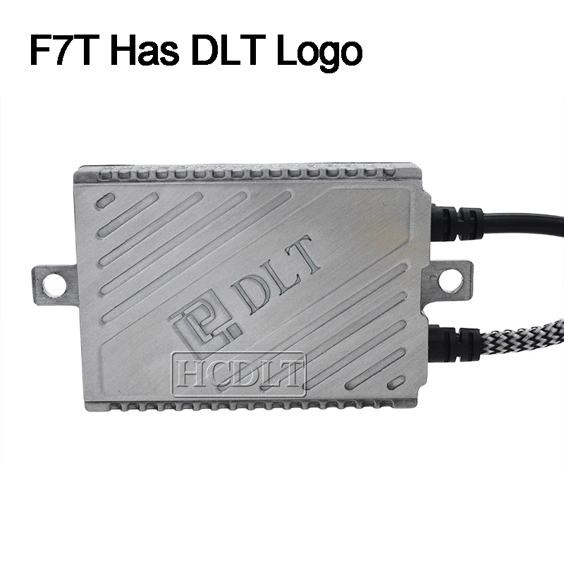 HCDLT 12V AC 70W DLT F7 Fast Bright Quick Start HID Slim Xenon Ballast DLT F7T Reactor Ignition Block For 70W HID Headlight Kit (4)