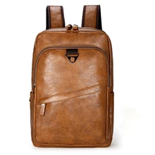 Gaoge мужской рюкзак, мужской рюкзак из искусственной кожи для подростков, повседневные мужские рюкзаки, Большой Вместительный рюкзак для ноутбука, роскошная дорожная сумка