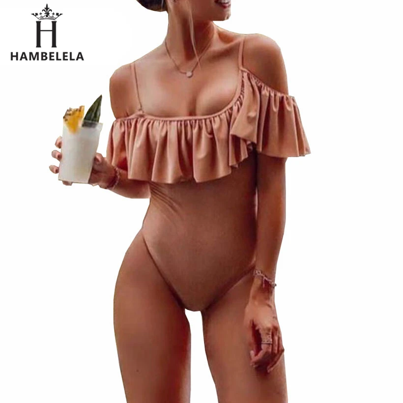 HAMBELELA Ruffle Bodysuit 2018 Off Shoulder Jumpsuit Women Elegant Bodysuit Women Overalls Body Femme Macacao Feminino Catsuit (3)