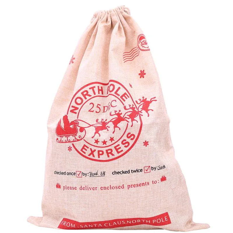 

2pcs High Quality Christmas Gift Bags DIY Cake Candy Party Decoration for Home