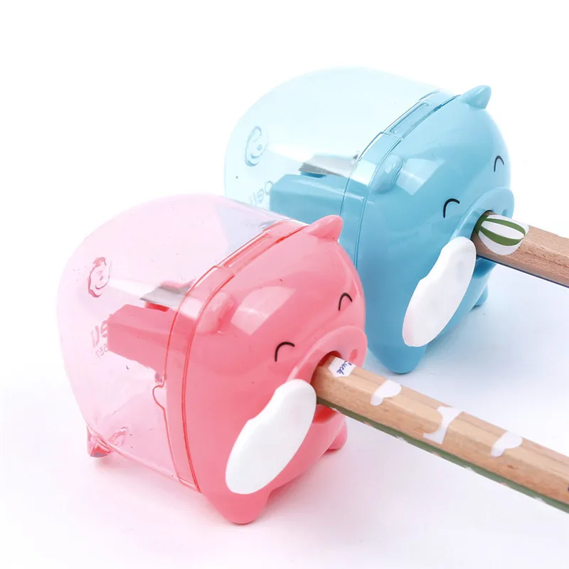 

Kawaii Candy Colored Pencil Sharpener Cute Korean Knife Promotional Gift School Supplies Stationery Random Color
