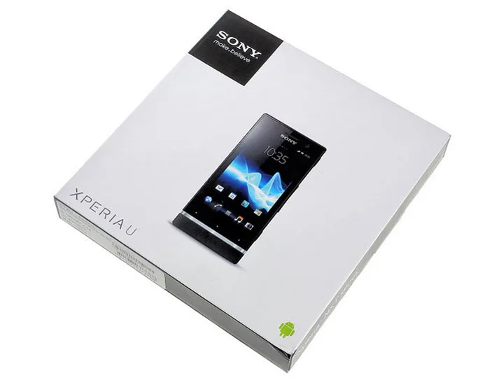 ST25 разблокированный Sony Xperia U разблокированный ST25i GSM 3," дюймовый 3G 5MP GPS WIFI Android смартфон 512 RAM 1320mah