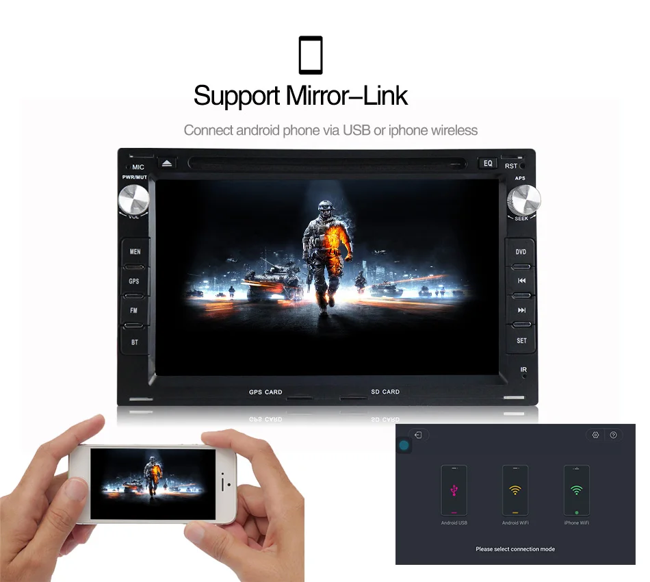 Excellent free shipping 1024x600 7" 4 Core 2GB RAM 16GB Flash Android 7.1 Car DVD GPS For VW Glof Bora Passat Mk5 Golf Mk4 Polo Jetta Seat 6