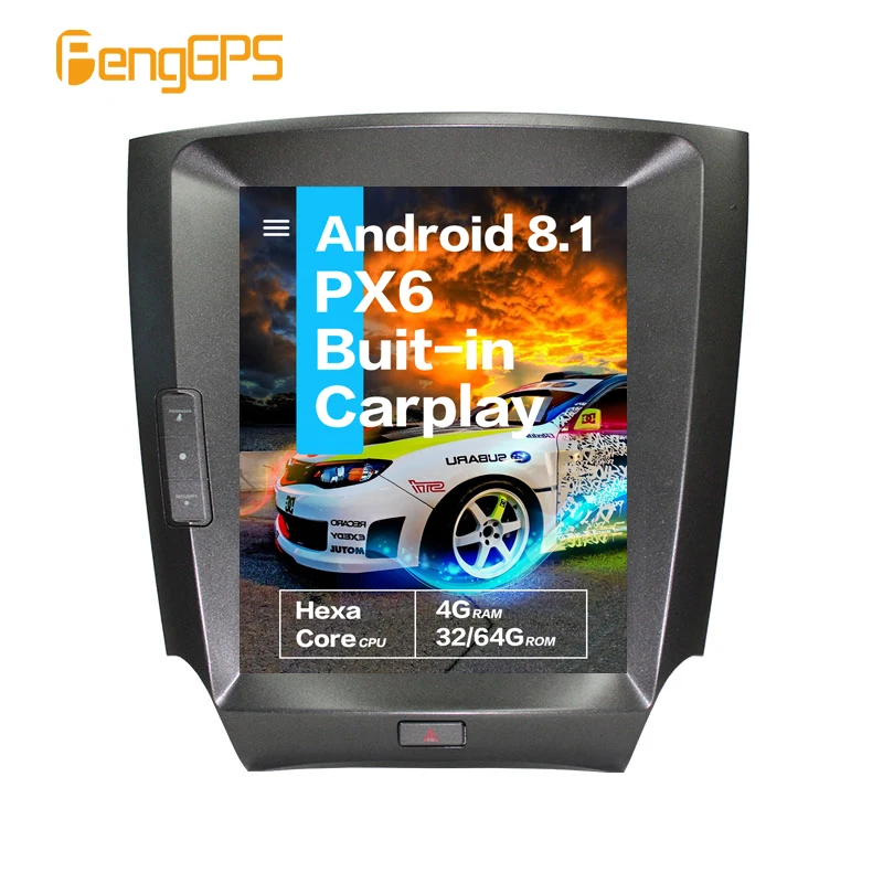 Автомагнитола для Lexus IS IS200 IS250 IS300 IS350 2005 + мультимедийный плеер Android tesla style GPS аудио