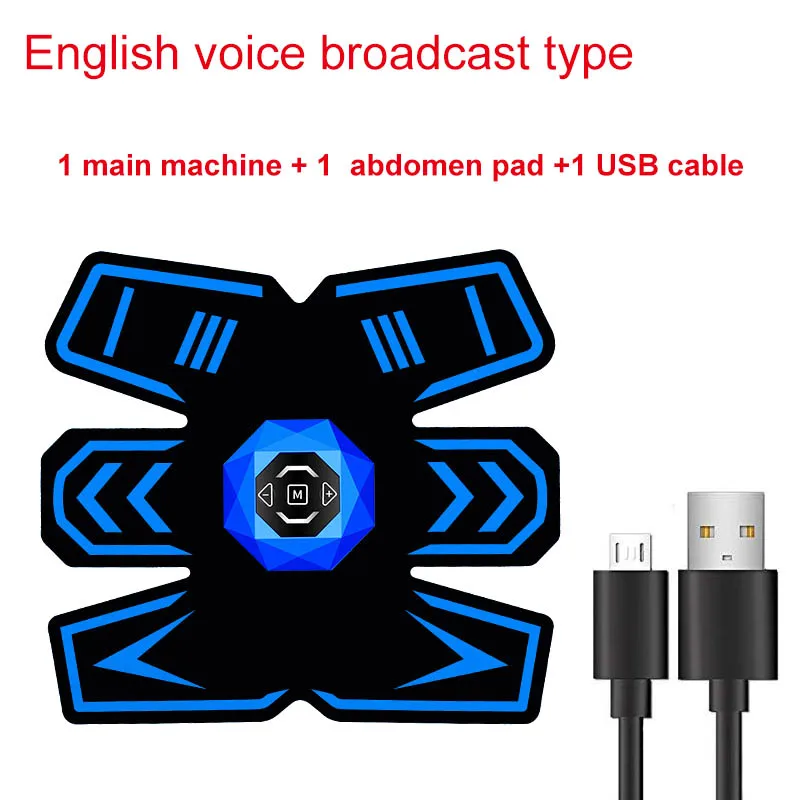 Беспроводной Электрический abs мышечный Стимулятор Muslce EMS тренажер миостимулятор тела Фитнес потеря веса тело массажер для похудения
