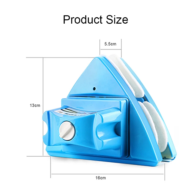 Магнитная Щетка для протирания стекла двустороннее магнитное устройство для чистки окон магнитное скраб стекло для домашней очистки Toos