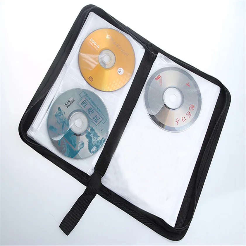 Zero 80 диск CD DVD диск держатель для хранения переносной Органайзер чехол CD коробка кошелек крышка защитная сумка коробка CD чехол s для ПК диск водителя