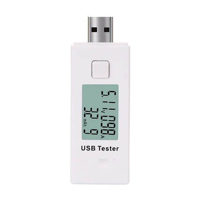 With Backlight DC Voltmeter 3-9V 0-3A 0-9999mAh Digital LCD Display USB Tester Charger Current Voltage Capacity Tester DC Voltm