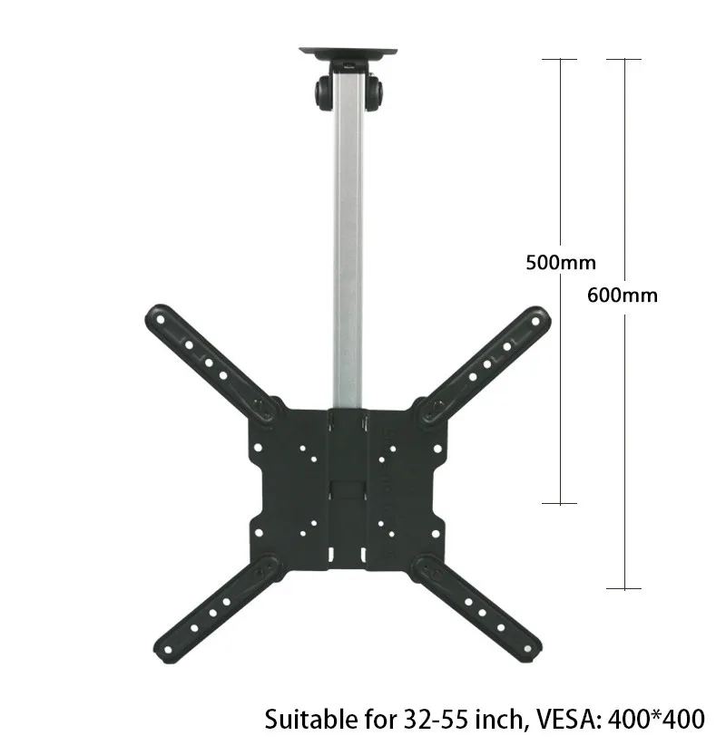 

Foldable Car Ceiling 17-55 inch Screen LED LCD Monitor Holder TV Mount Hanger Wall Mount Rack Cabinet Mount TV Holder
