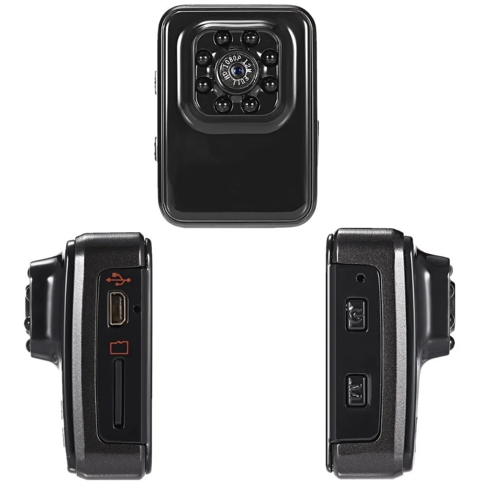 МООЛ высокое качество мини черная камера R3 WIFi HD видеокамера с ночным видением Full