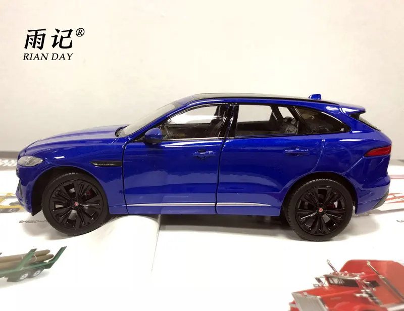 WELLY 1/24 масштаб Британия Ягуар F-Pace SUV литая модель металлическая модель автомобиля игрушка для подарка/детей/коллекции