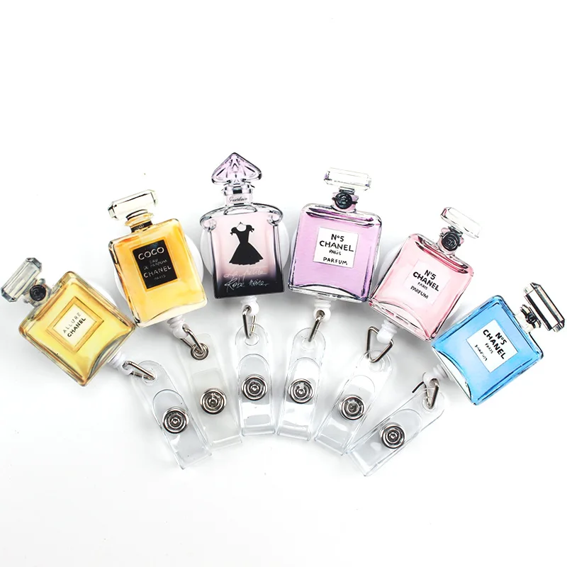 

2018 Acrylic Perfume Multifunction Retractable Reel For Bus Credit Card Holder