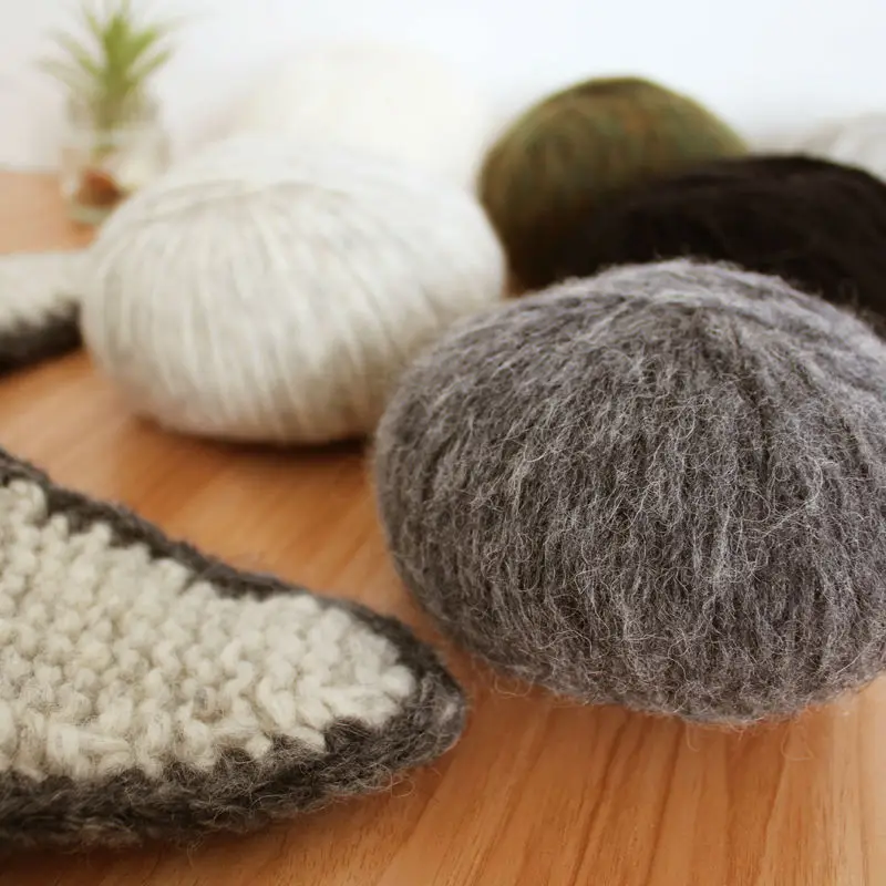 

Free shipping 300g(50g*6pcs) Alpaca Wool, Coarse Hair, Feather Yarn, Hand Coat, Pin, Hat, Hand Knitted Yarn