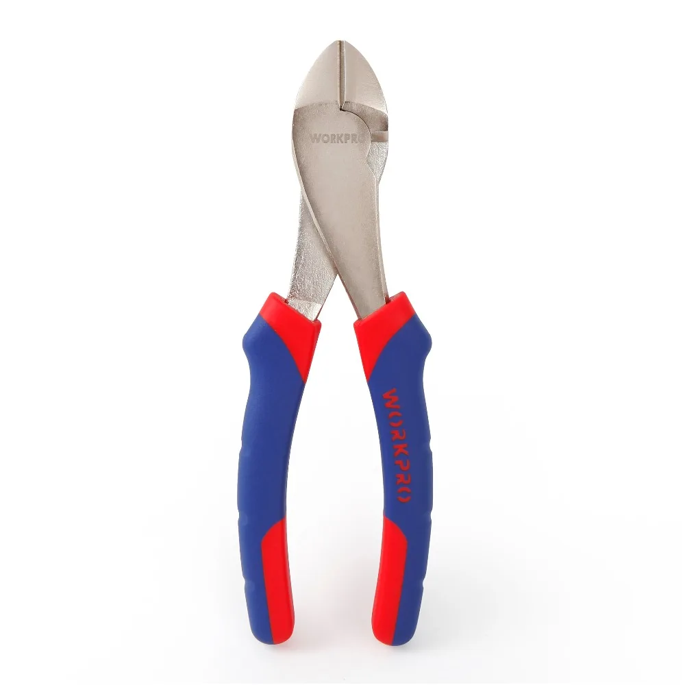 WORKPRO 7" Heavy Duty Diagonal Plier Electrical Pliers Cable Cutter