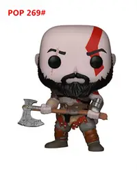 ГОУ игрушки GOD OF WAR 3 Кратос 10 см фигурку игрушки куклы Спарта Кратос 269 # Коллекция Модель игрушки