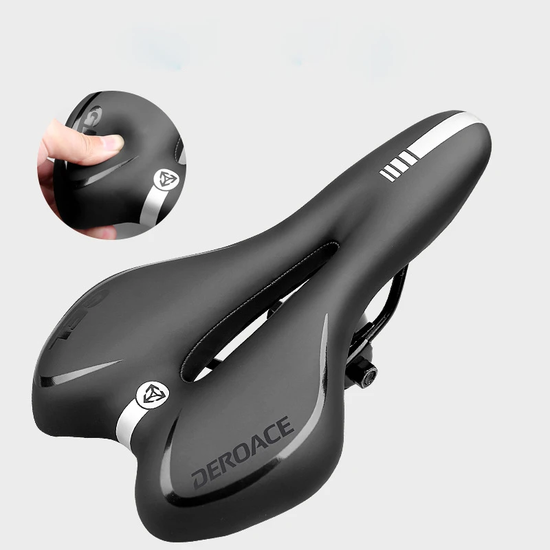 Bicycle Saddle Hollow Breathable Soft Cycling Saddle Gel Foam Racing