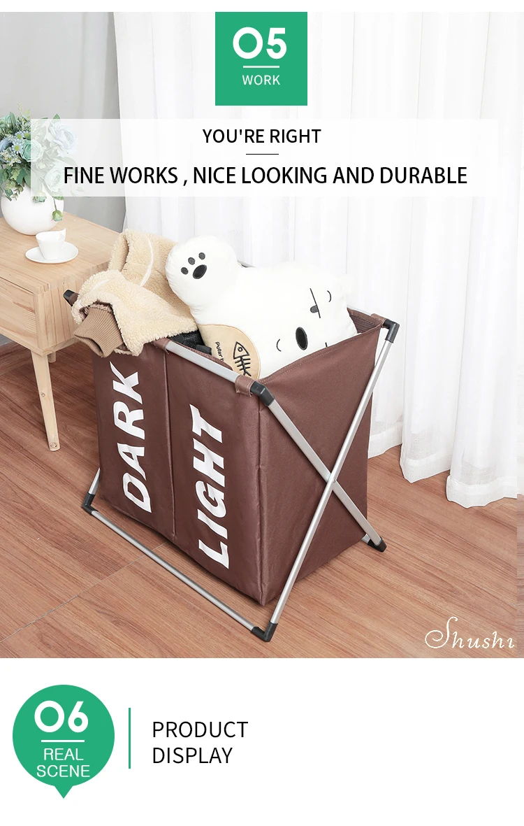  two grid laundry basket  (10)