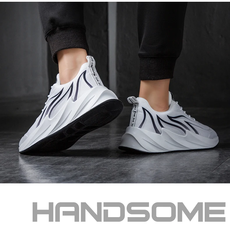 Damyuan/Новинка года; модная классическая обувь; мужские удобные дышащие легкие беговые туфли из сетчатой ткани
