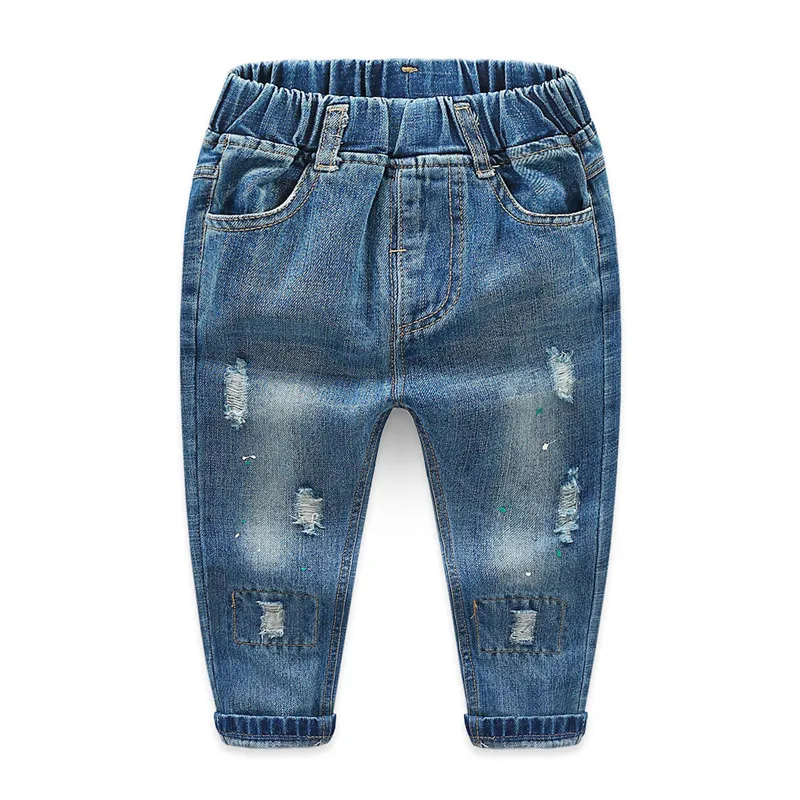 Autumn Fashion 1-7T Baby Pants Boys Jeans Children Clothing Teenager Trousers Bottom Boys Pants Baby Jeans Denim Kids Clothes