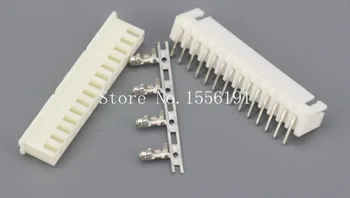 

50Sets/Kit XH2.54-14P 14Pin Curved needle spacing 2.54mm connectors Male and Female Plug + terminals