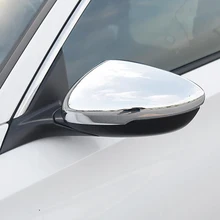 For Honda Accord 10th 2018 2019 ABS Chrome Car rearview mirror cover Accessories car styling car body kits abs chrome door mirror cover pedal car sticker for honda accord 2018