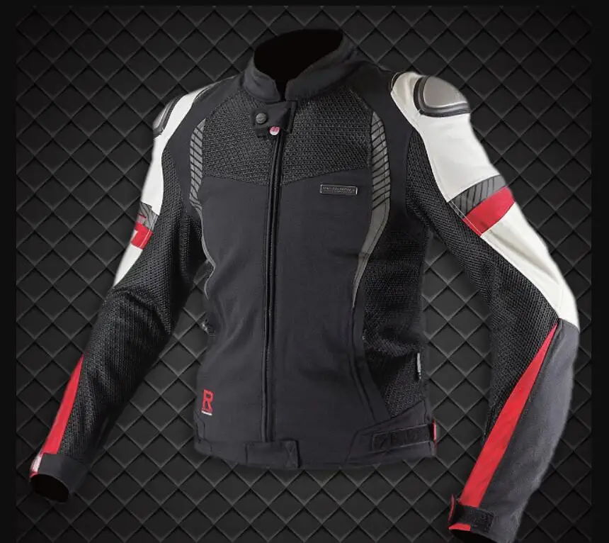 komine jk089 3d титановая сетка trasolante giro di corsa ad alte prestazioni abbigliamento resistenza moto giacca - Цвет: A