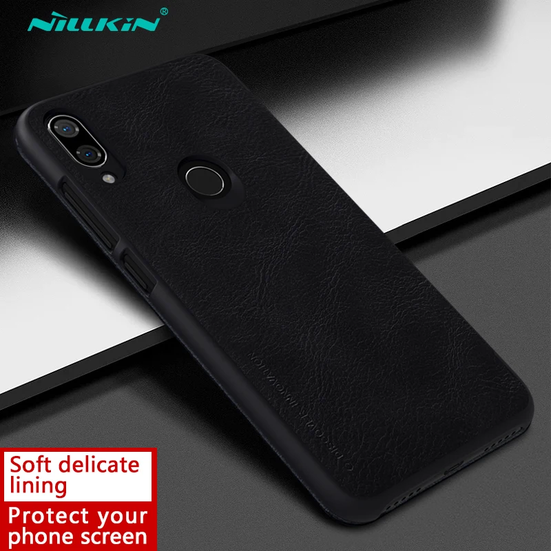 Xiaomi mi Play Case Xiao mi Play, кожаный чехол NILLKIN QIN с карманом для карт, кошелек, защитный чехол с откидной крышкой для Xiaomi mi Play