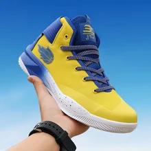 Детская Баскетбольная обувь для мужчин, zapatos hombre, ультравысокая камуфляжная Баскетбольная обувь, унисекс, Звездные кроссовки, супер 36-45