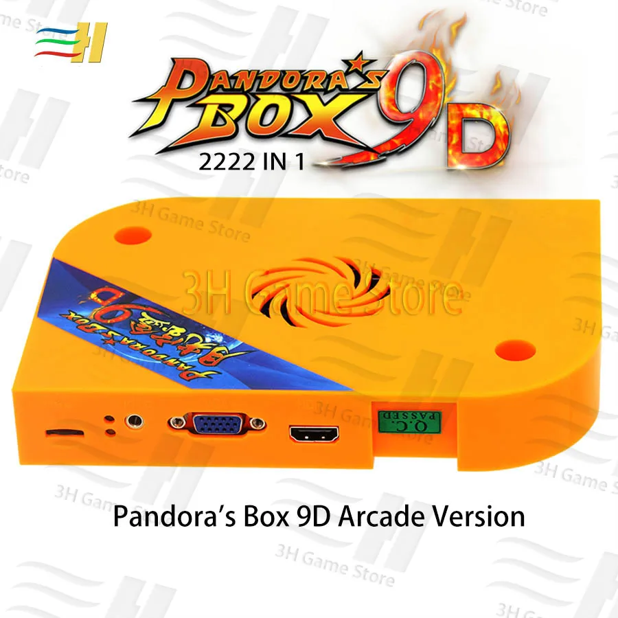 2019 Pandora Box 9D 2222 in 1 arcade version jamma game board HDMI VGA for coin operated games machine mortal kombat pac man 2019 Pandora Box 9D 2222 in 1 arcade version jamma game board HDMI VGA for coin operated games machine mortal kombat pac man