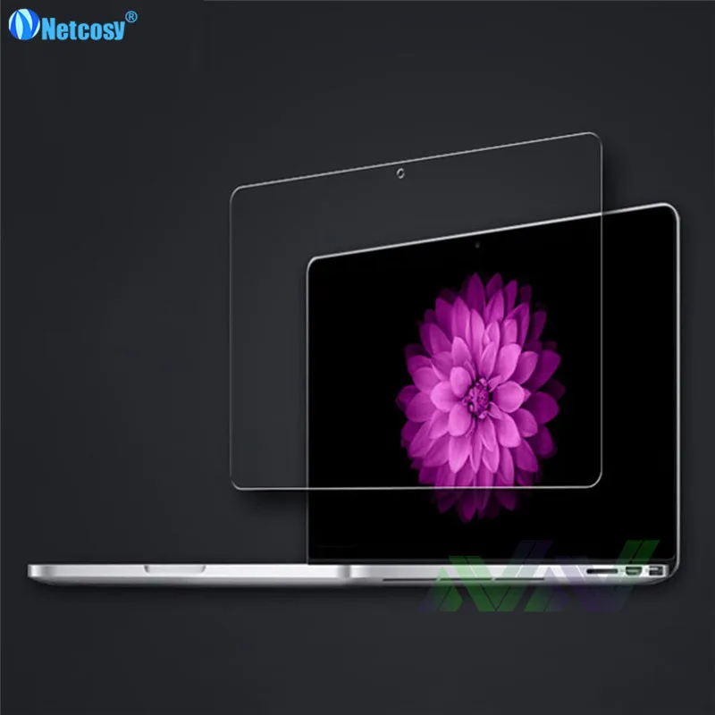 Netcosy Screen Protector For MacBook Pro 13 inch Tempered Glass