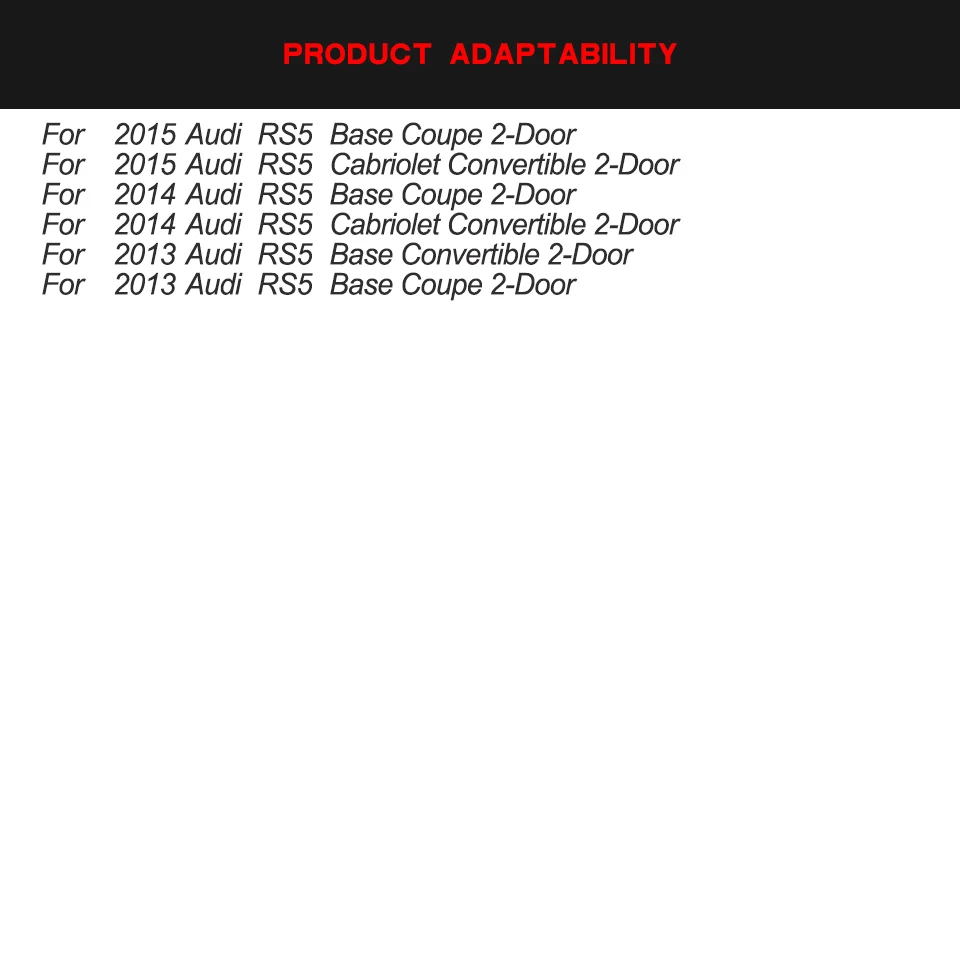 JC Дизайн передний спойлер для 2012- Audi RS5 купе 2-двери из углеродного волокна задний бампер для губ протектор
