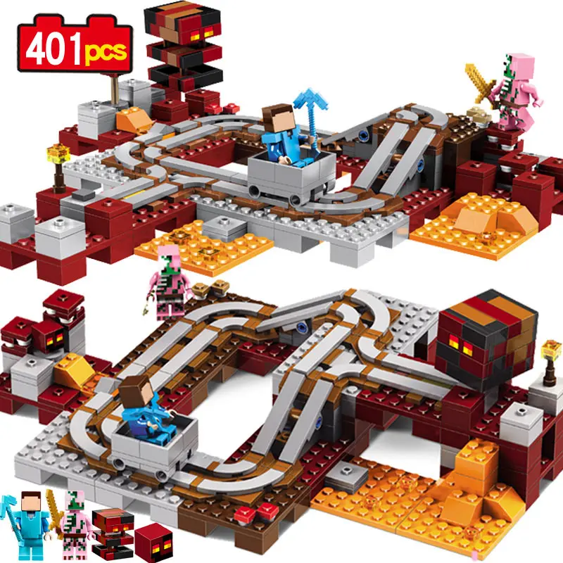 Lego Minecraft The Nether Railway 21130