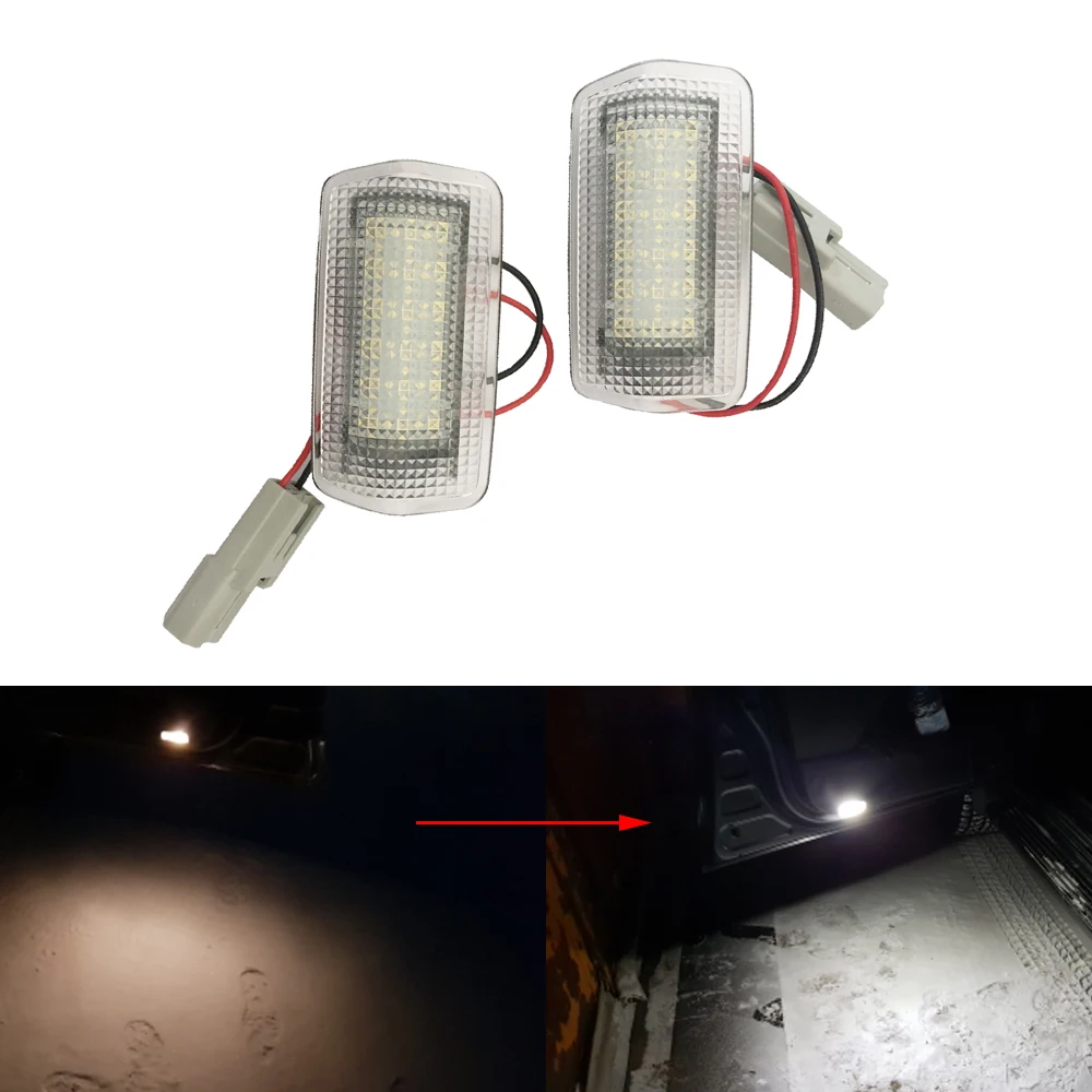 2 шт. для Toyota Land Cruiser 200 Series 150 Prado MK4 J150 2007 Lexus ES240 IS250 светодиодная дверная лампа|Фара